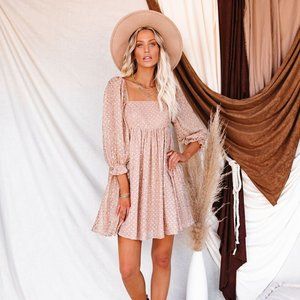 BRIDGERTON METALLIC SWISS DOT BABYDOLL